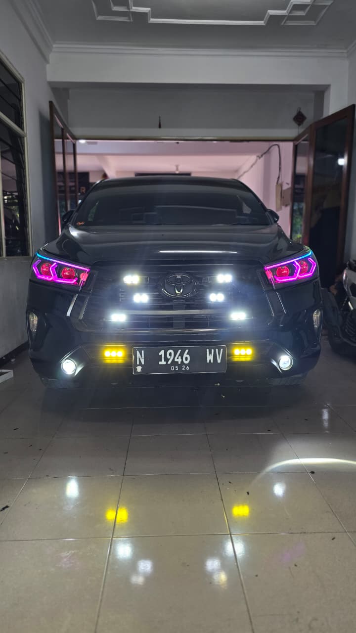 Modifikasi Lampu Depan